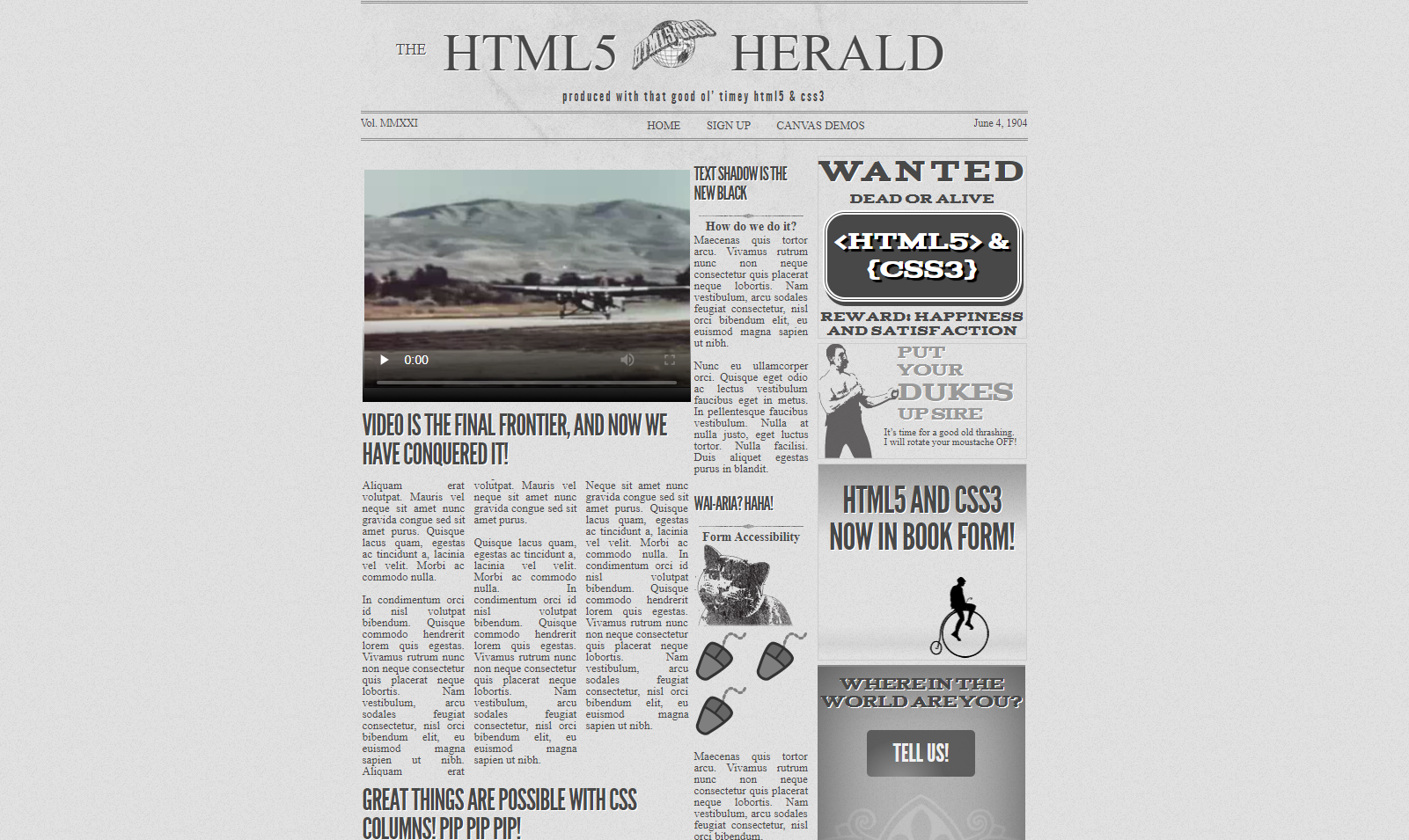 website