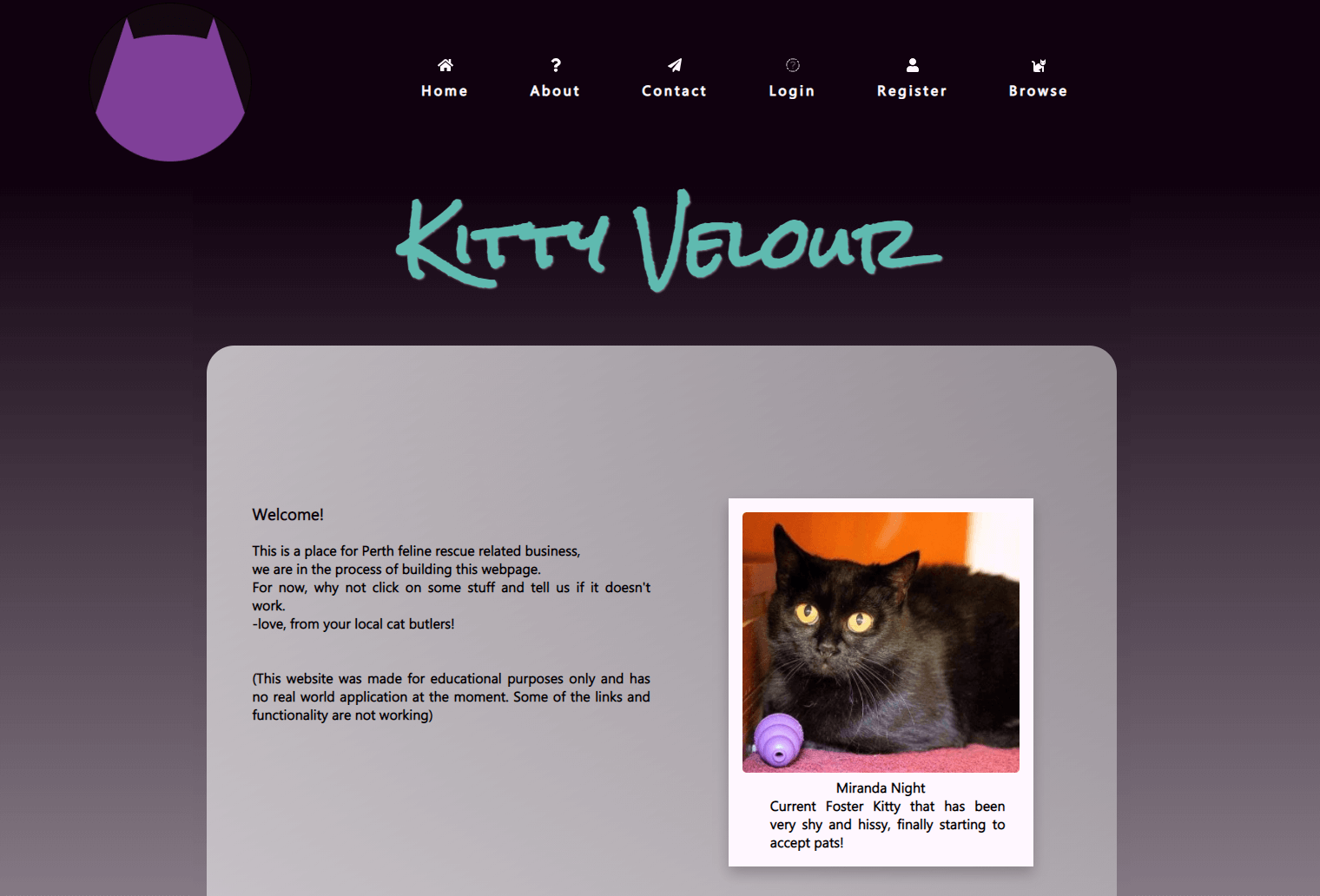 website
